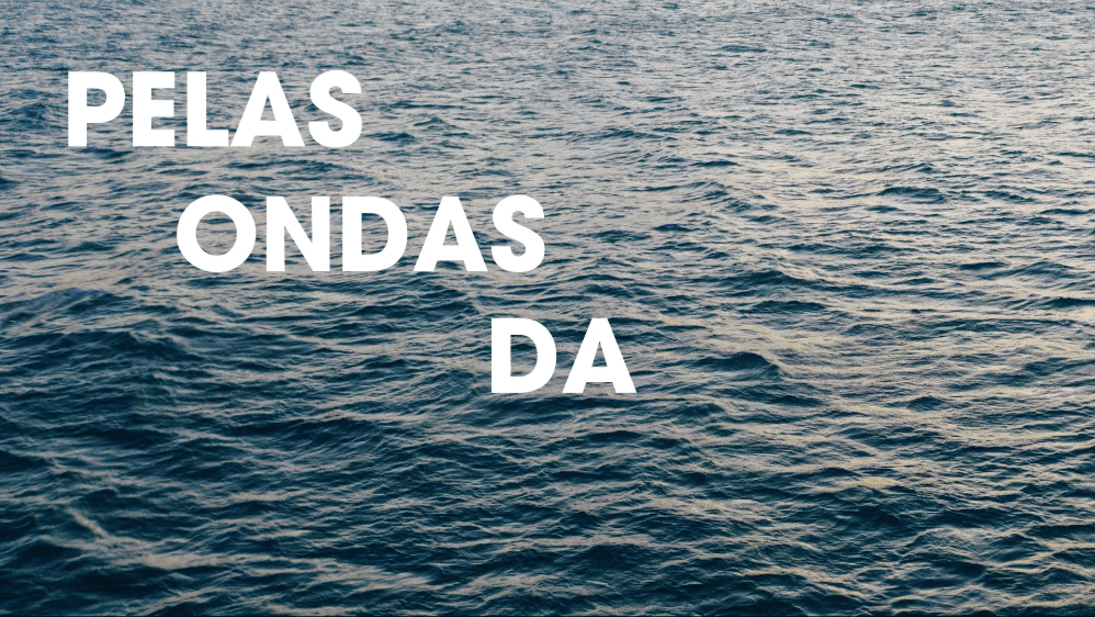 pelas ondas da internet